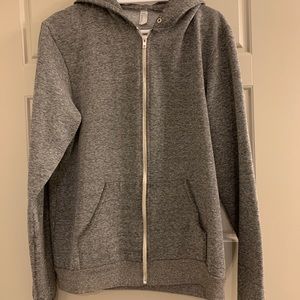 American Apparel Zip Up Hoodie
